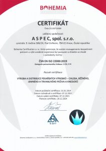 ČSN EN ISO 22000:2019